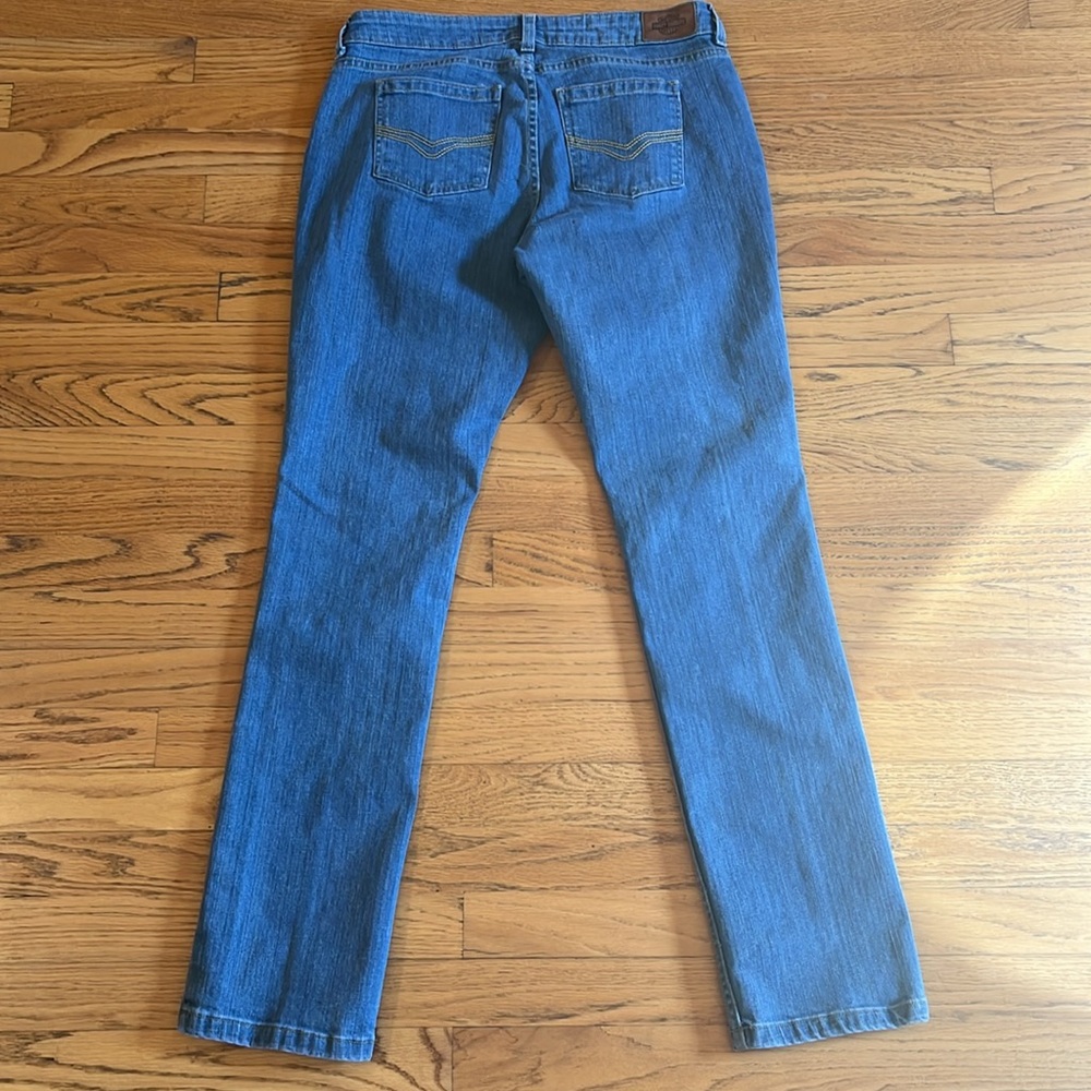 Harley Davidson Straight Denim Blue Jeans Women's W30 L32